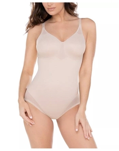 Женский сексуальный ультраплотный корсет-боди 2783, слоновая кость/кремовый Miraclesuit