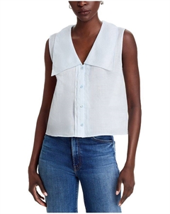 Моряцкий топ, синий Frame