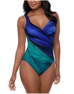 Мальдива It's A Wrap Купальник-монокини, синий Miraclesuit