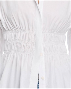 Блузка из поплина Blythe, белый Rag & bone