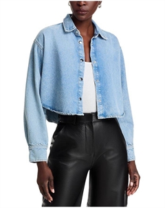 Джинсовая рубашка свободного кроя Swing Relaxed Fit, синий Frame