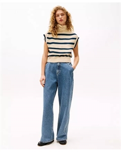 X Женский безрукавный свитшот в бретонскую полоску Sofia Richie Grainge, мультиколор Tommy hilfiger