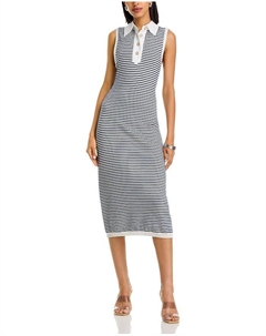 Смелое платье в полоску, мультиколор Frame