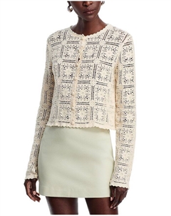 Вязаный кардиган, слоновая кость/кремовый Frame