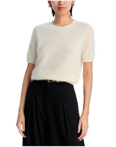 Короткий рукав свитер – Exclusive, слоновая кость/кремовый C by bloomingdale's cashmere