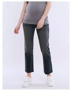 Женские джинсы Secret Fit Over the Belly с прямыми штанинами -, серый Motherhood maternity