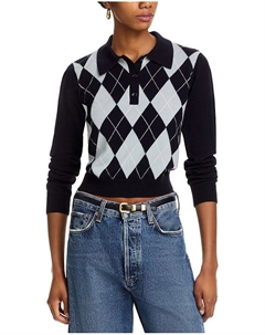 Аргайл-поло, мультиколор Frame