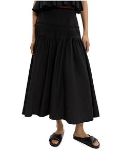 Юбка с плиссировкой "аккордеон", черный Theory