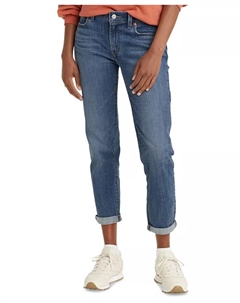 Женские джинсы свободного кроя Boyfriend с зауженными штанинами, синий Levi's®