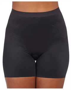 Женские шорты Thinstincts 2.0 с высокой талией до середины бедра, черный Spanx