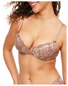 Женский бюстгальтер Jaya Push Up Plunge с эффектом пуш-ап, коричневый/бежевый Adore me