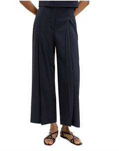 Глубокие плиссированные брюки, синий Theory