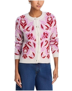 Весенний кардиган Novelty - эксклюзивный, розовый C by bloomingdale's cashmere