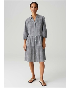 Платье-рубашка BOXY FIT A-LINIE, синий Opus