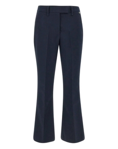 Расклешенные укороченные брюки, синий Liu jo