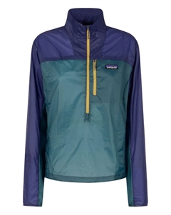 Спортивная толстовка Houdini Stash с воротником на молнии, синий Patagonia