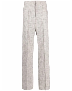 Строгие брюки Lirokia с завышенной талией, нейтральный Isabel marant