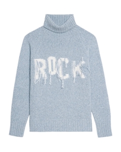 Водолазка Mora с бахромой, синий Zadig&voltaire