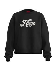 Толстовка с логотипом, черный Hugo