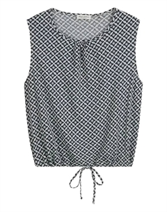 Топ с узором, синий Marc o'polo