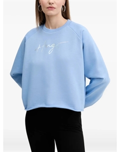 Толстовка с логотипом, синий Hugo