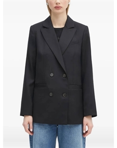 Двубортный шерстяной пиджак APC Lucy, черный A.p.c.