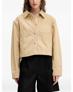 Джинсовая куртка с карманами и пуговицами, нейтральный Hugo