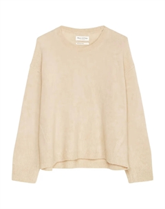 Джемпер с круглым вырезом, нейтральный Marc o'polo