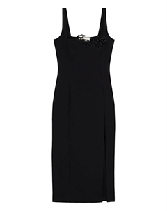 Платье миди с вырезами, черный Blumarine