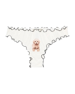 Трусы-брифы с оборками, белый Blumarine