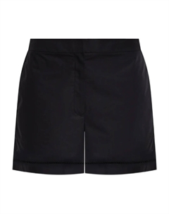 Шорты из поплина с люверсами, черный Theory