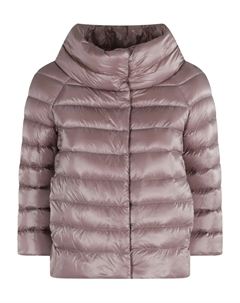 Стеганая куртка с высоким воротом, розовый Herno