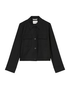 Укороченный жакет на пуговицах, черный Marc o'polo