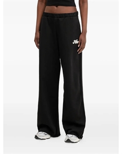 Спортивные брюки с аппликацией логотипа, черный Hugo