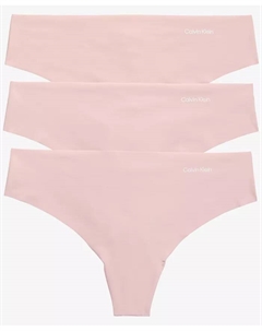 Женские трусы-стринги Invisibles 3 шт. QD3558, красный Calvin klein