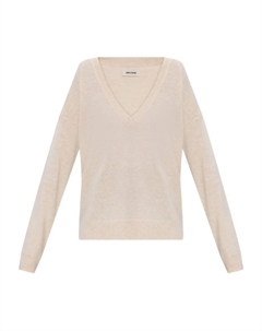 Свитер с v-образным вырезом, нейтральный Zadig&voltaire