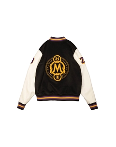 Бейсбольная куртка мужская черный Mitchell ness