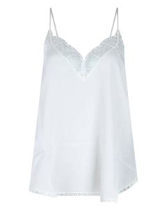 Шелковый топ Christy, белый Zadig&voltaire