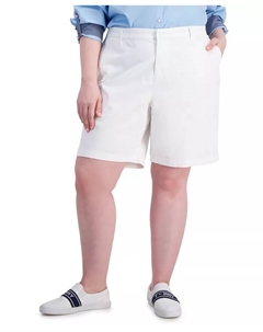 Шорты-бермуды Голливуд большого размера, белый Tommy hilfiger