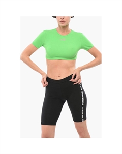 Укороченный топ ICON с принтом, зеленый Dsquared2