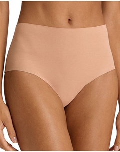 Невидимые хлопковые трусы-слипы, коричневый/бежевый Hanro