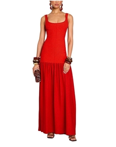 Кеннеди Платье из трикотажа Retrofete, красный