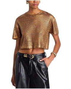 Биана Вязаный Свитер, коричневый/бежевый Steve madden