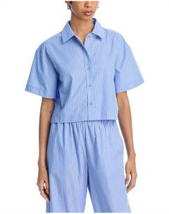 Тула Поплин Рубашка, синий Steve madden