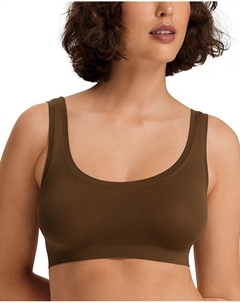 Бюстгальтер-бралетт Touch Feeling, коричневый Hanro