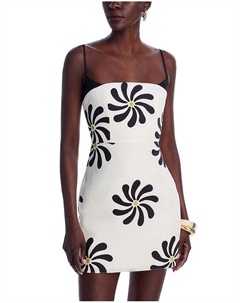 Мини-платье Rocha, белый Cala de la cruz