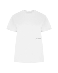 Белая хлопковая футболка, белый Hinnominate