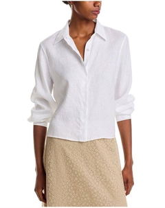 Рубашка с изогнутыми рукавами, белый Theory