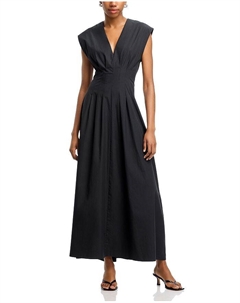 Платье из поплина Ines, черный Rag & bone