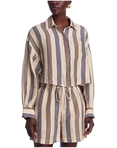 Блуза "Beatrice" укороченная, мультиколор Rag & bone